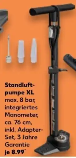 Kaufland Standluft-pumpe XL Angebot