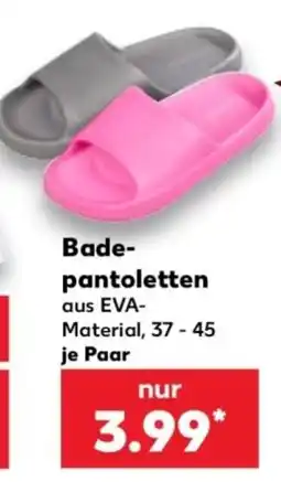 Kaufland Bade-pantoletten aus EVA-Material Angebot