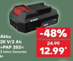 Kaufland Akku 20 V/2 Ah »PAP 202« Angebot