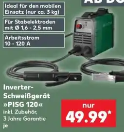 Kaufland Inverter-Schweißgerät »PISG 120« Angebot