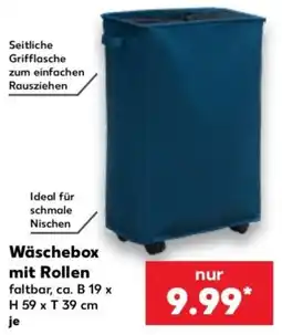 Kaufland Wäschebox mit Rollen Angebot