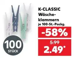 Kaufland K-CLASSIC Wäscheklammern Angebot