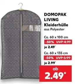 Kaufland DOMOPAK LIVING Kleiderhülle Angebot