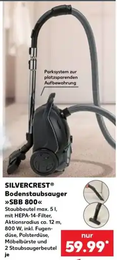 Kaufland SILVERCREST Bodenstaubsauger SBB 800« Angebot
