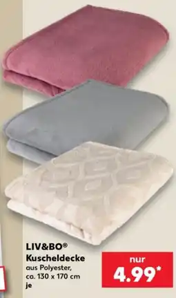 Kaufland LIV&BO® Kuscheldecke Angebot