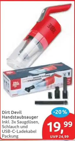Budni Dirt Devil Handstaubsauger Angebot