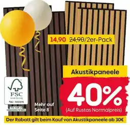 Rusta Akustikpaneele Angebot