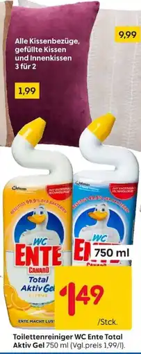 Rusta Toilettenreiniger WC Ente Total Aktiv Gel Angebot