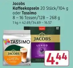 Rossmann Jacobs Kaffeekapseln Angebot