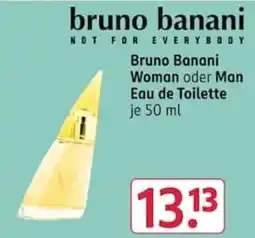 Rossmann Bruno Banani Eau de Toilette Angebot