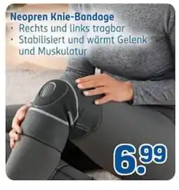 Rossmann Neopren Knie-Bandage Angebot