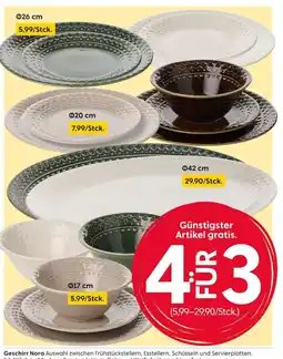 Rusta Geschirr Nora Angebot