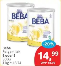 Budni Beba Folgemilch Angebot
