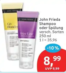 Budni John Frieda Shampoo oder Spülung Angebot