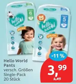Budni Hello World Pants Angebot