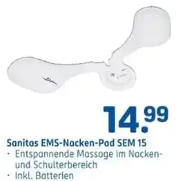 Rossmann Sanitas EMS-Nacken-Pad SEM 15 Angebot