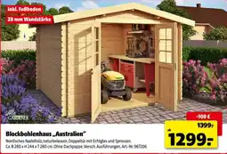 Hagebau Blockbohlenhaus „Australien“ Mr. GARDENER Angebot