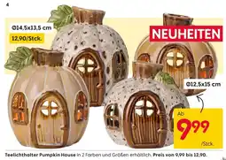 Rusta Teelichthalter Pumpkin House Angebot