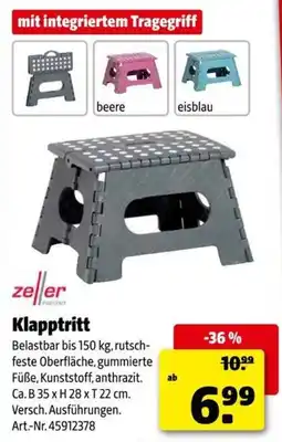 Hagebau Klapptritt zeller Angebot