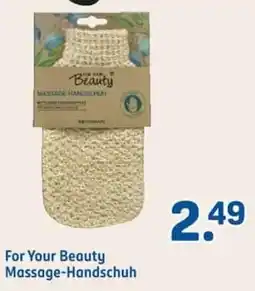 Rossmann For Your Beauty Massage-Handschuh Angebot