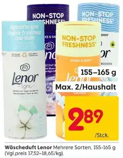 Rusta Wäscheduft Lenor Angebot