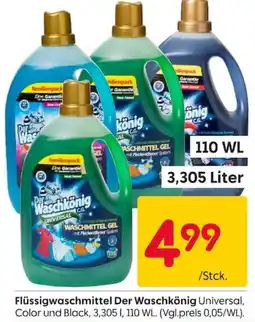 Rusta Flüssigwaschmittel Der Waschkönig Universal Angebot
