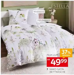 XXXLutz ESTELLA 7 MAKO-SATIN-BETTWÄSCHE Angebot