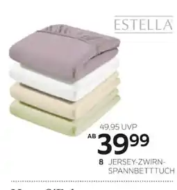 XXXLutz ESTELLA JERSEY-ZWIRN-SPANNBETTTUCH Angebot