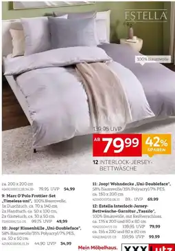 XXXLutz Estella Interlock-Jersey-Bettwäsche-Garnitur „Tassilo“ Angebot