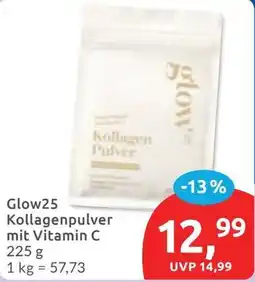 Budni Glow25 Kollagenpulver mit Vitamin C Angebot
