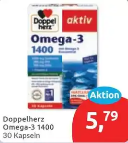 Budni Doppelherz Omega-3 1400 Angebot
