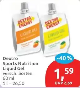 Budni Dextro Sports Nutrition Liquid Gel Angebot