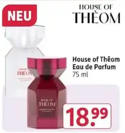 Rossmann House of Thèom Eau de Parfum Angebot