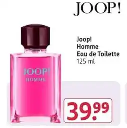Rossmann Joop! Homme Eau de Toilette Angebot