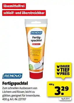 Hagebau RENOVO Fertigspachtel Angebot