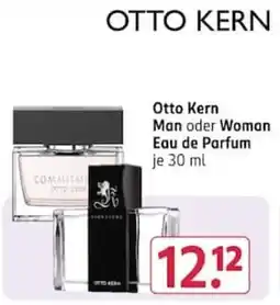Rossmann Otto Kern Man oder Woman Eau de Parfum Angebot