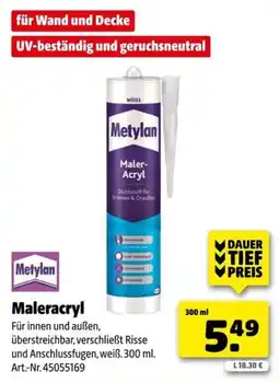 Hagebau Metylan Maleracryl Angebot
