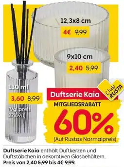 Rusta Duftserie Kaia Angebot