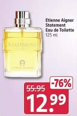 Rossmann Etienne Aigner Statement Eau de Toilette Angebot