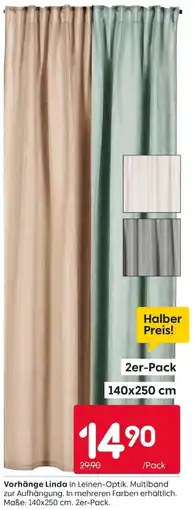 Rusta Vorhänge Linda Angebot