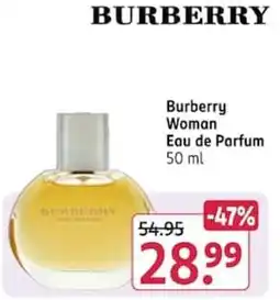 Rossmann Burberry Woman Eau de Parfum Angebot