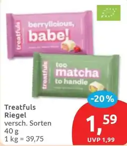 Budni Treatfuls Riegel Angebot