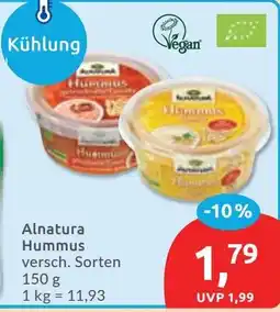 Budni Alnatura Hummus Angebot