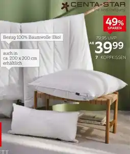 XXXLutz Centa-star kopfkissen Angebot