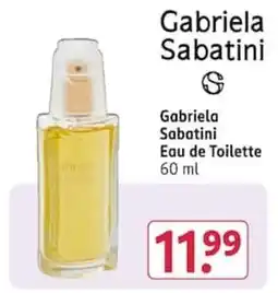 Rossmann Gabriela Sabatini Eau de Toilette Angebot
