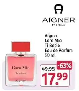 Rossmann Aigner Cara Mia Ti Bacio Eau de Parfum Angebot