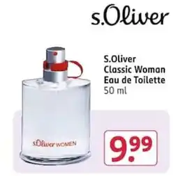 Rossmann S.Oliver Classic Woman Eau de Toilette Angebot