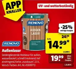 Hagebau RENODO Außenlasur Angebot