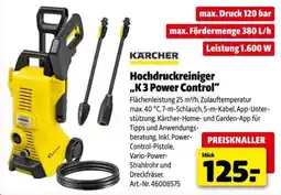 Hagebau KÄRCHER Hochdruckreiniger „K 3 Power Control“ Angebot