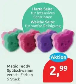 Budni Magic Teddy Spülschwamm Angebot